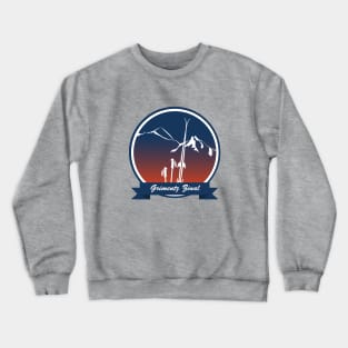 Grimentz Zinal leewarddesign Crewneck Sweatshirt